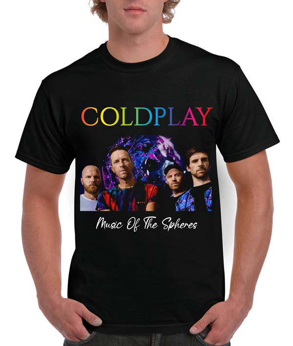 Polera Coldplay