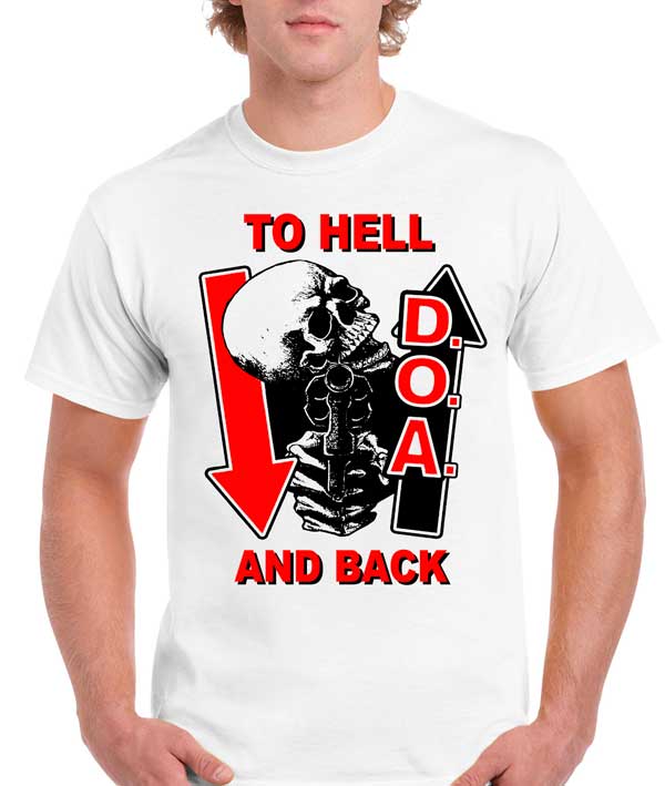 Polera D.O.A - To Hell and Back