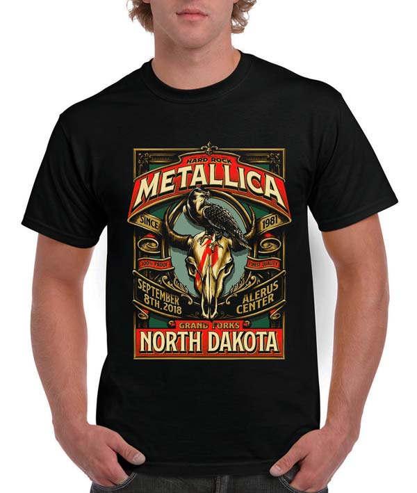 Polera Metallica 